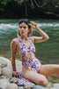 Entero Roxanne Gris Floral