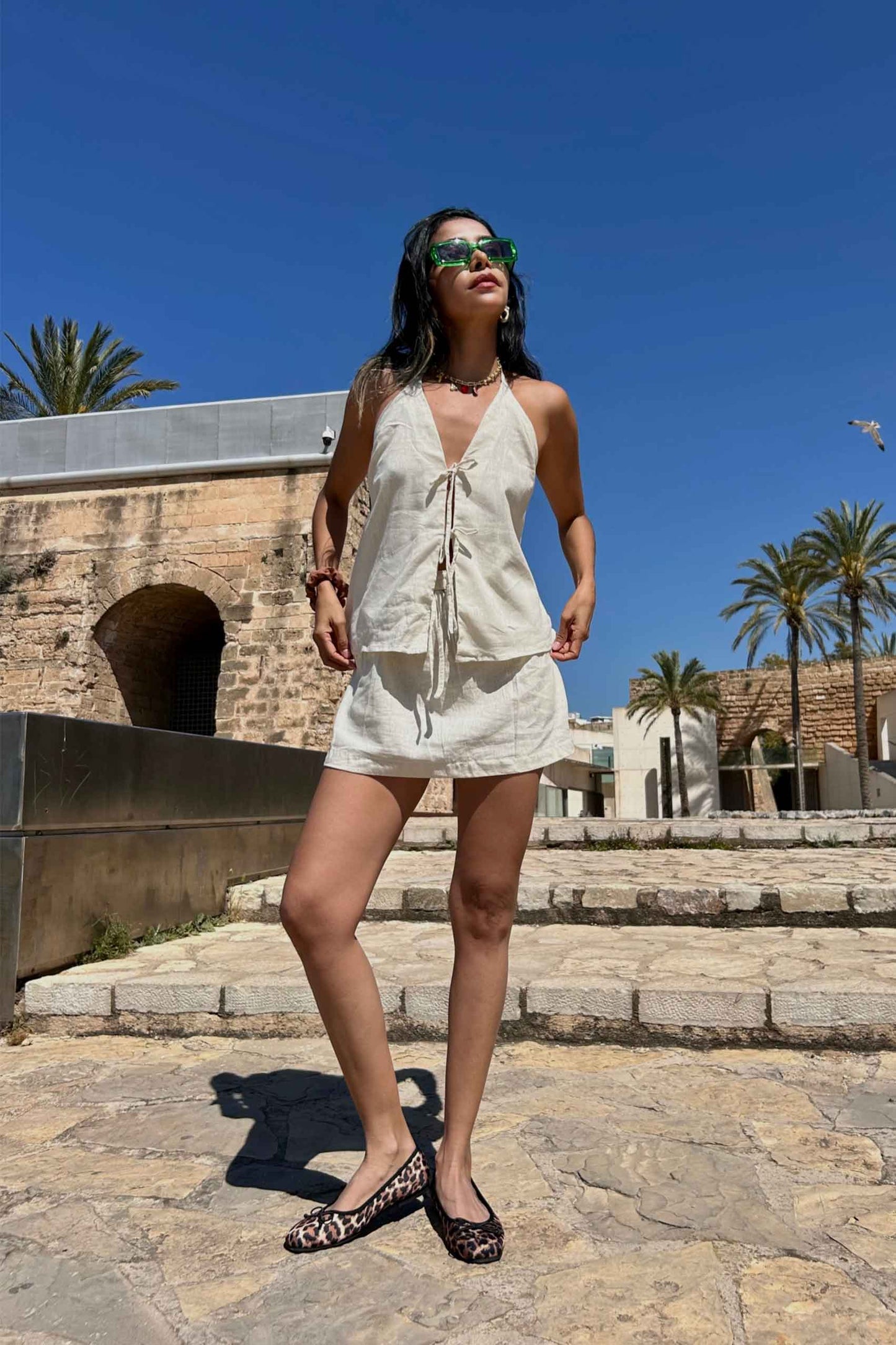 Falda Brisa Marfil