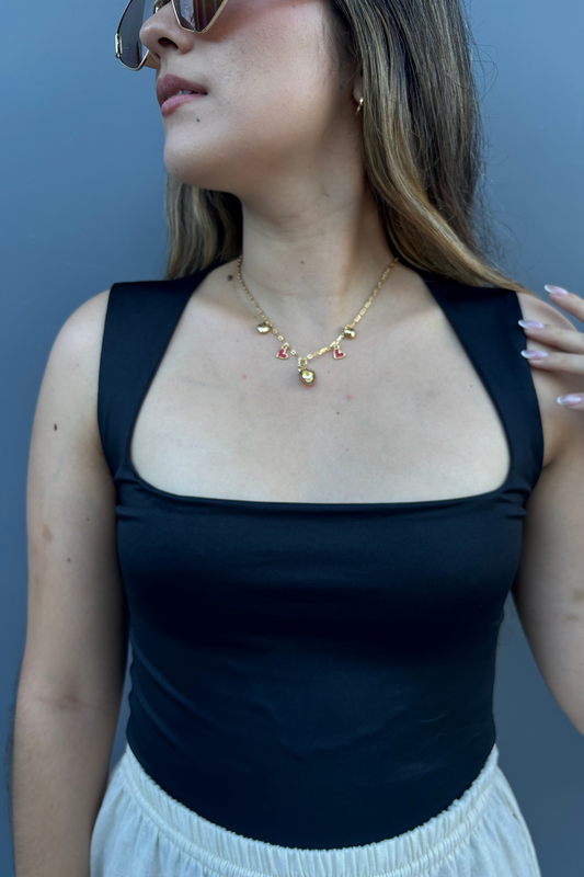 Basic Top Emma Negro