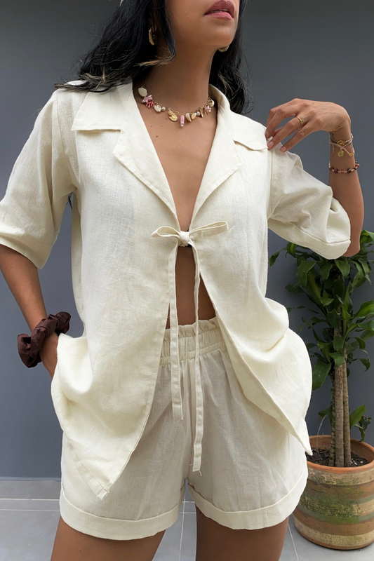 Camisa Esencia Marfil