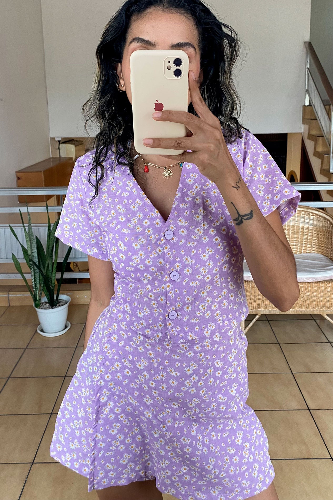 Falda Short Margarita