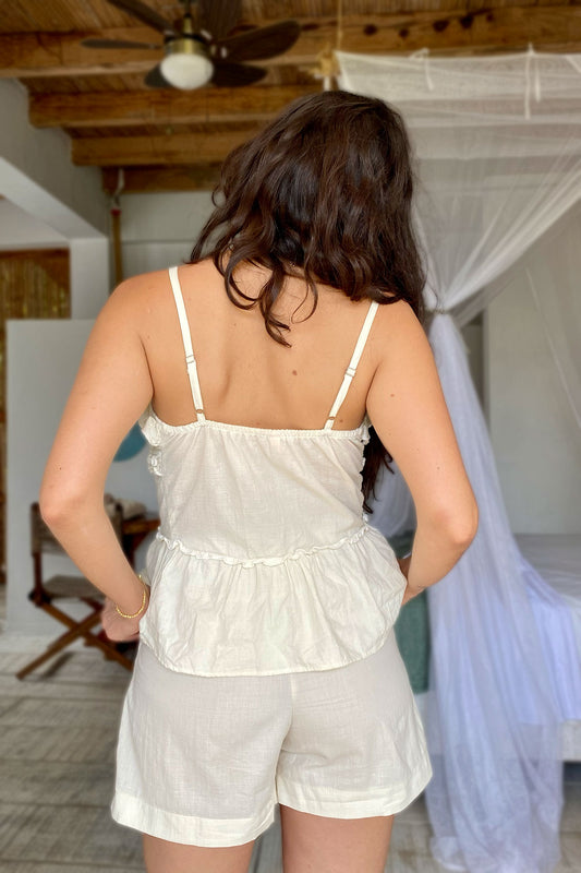 Short Clásico Marfil