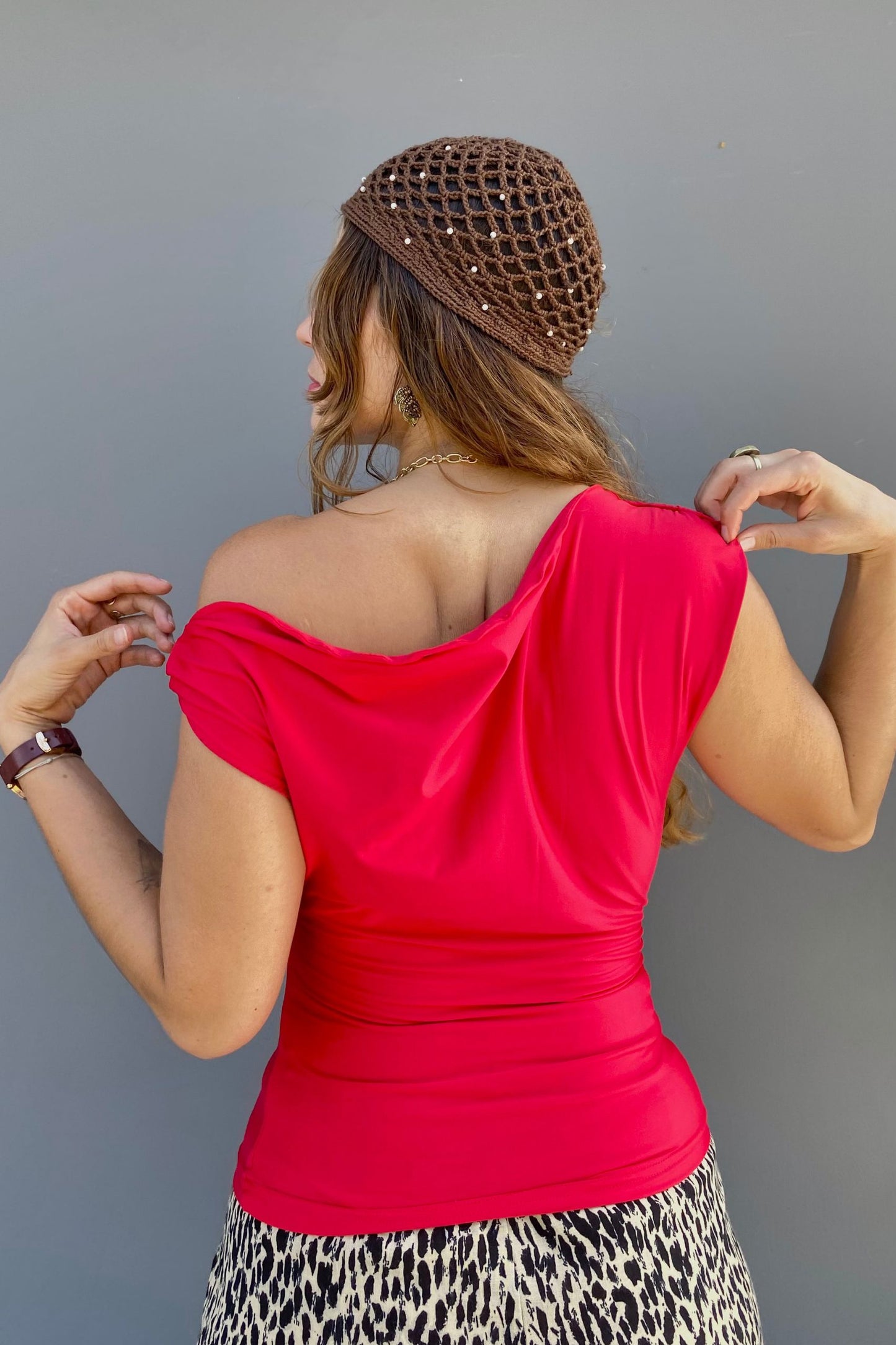 Top Sol Rojo