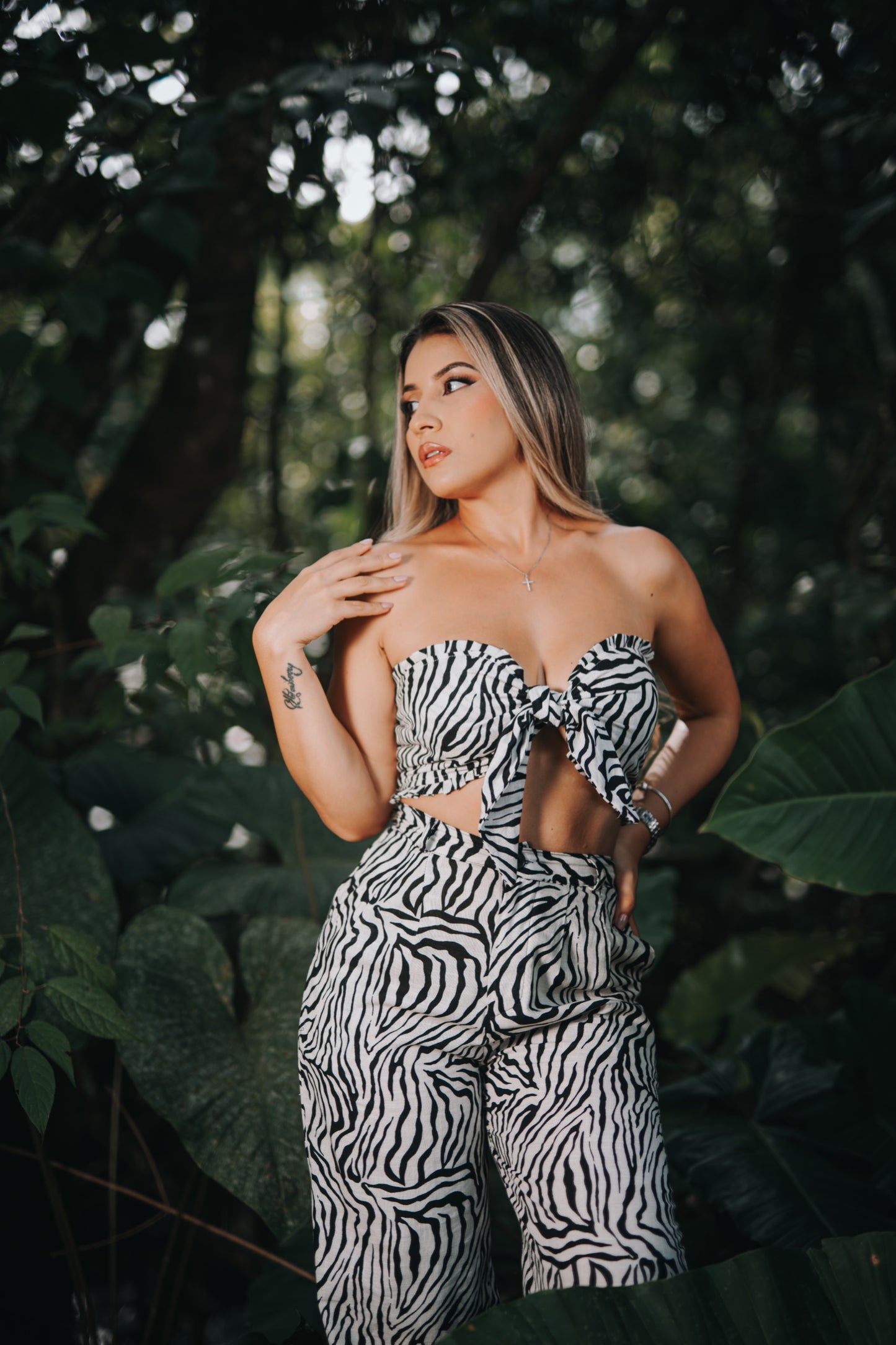 Pantalón Cebra Lino