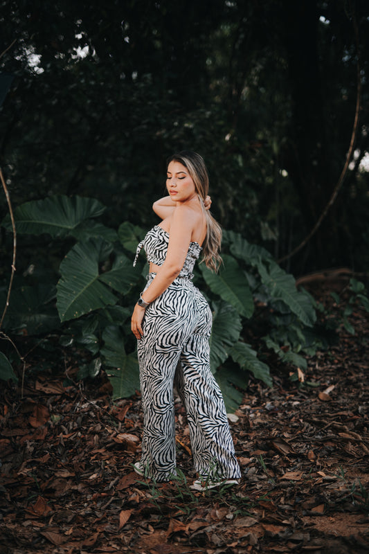 Pantalón Cebra Lino