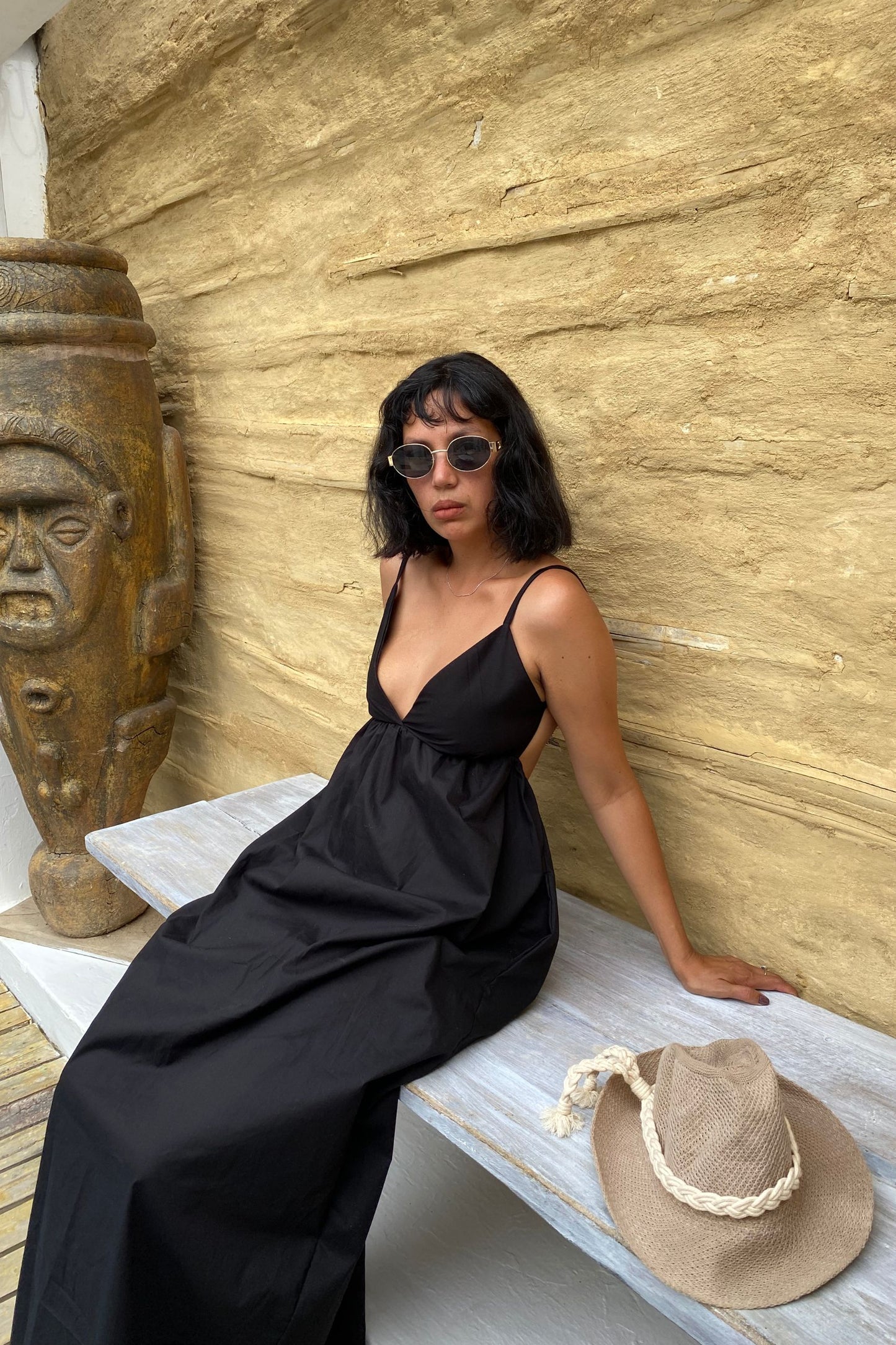 Maxidress Playa Negro