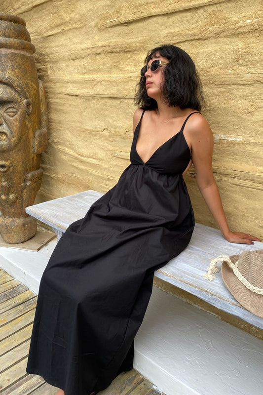 Maxidress Playa Negro