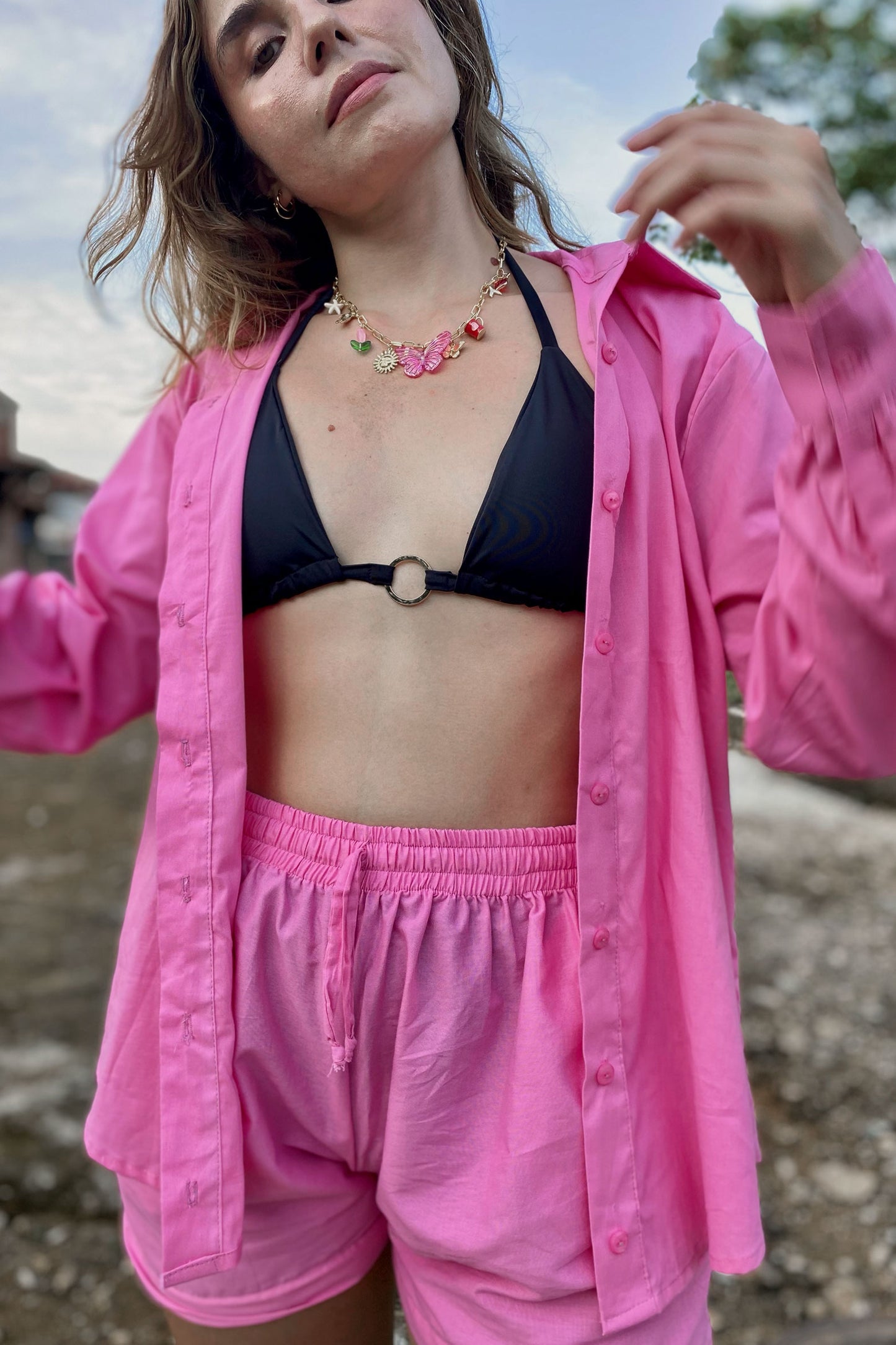 Short Varenna rosa