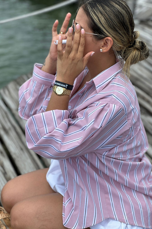 Camisa Super Over Rayas