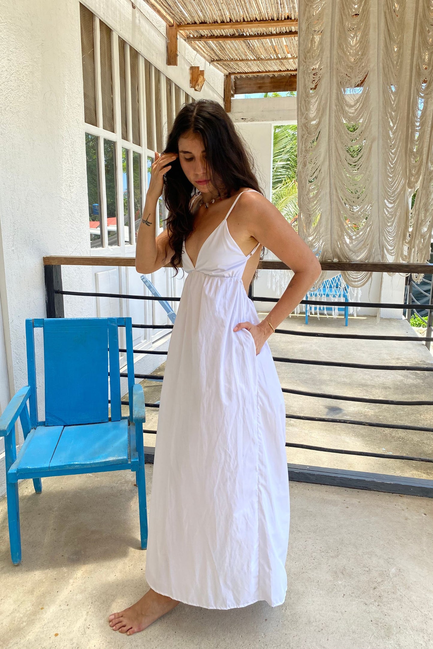 Maxidress Playa Blanco