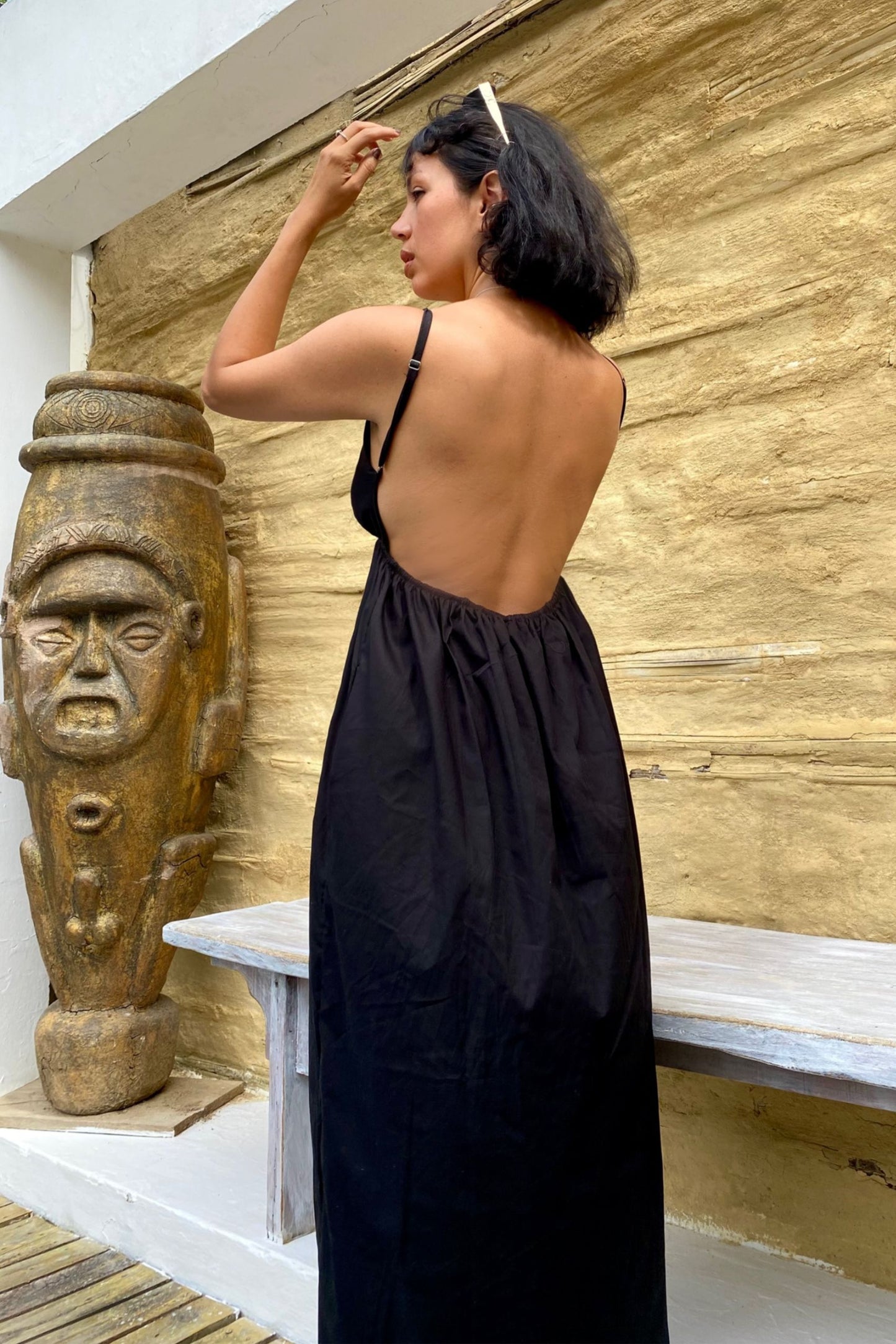 Maxidress Playa Negro