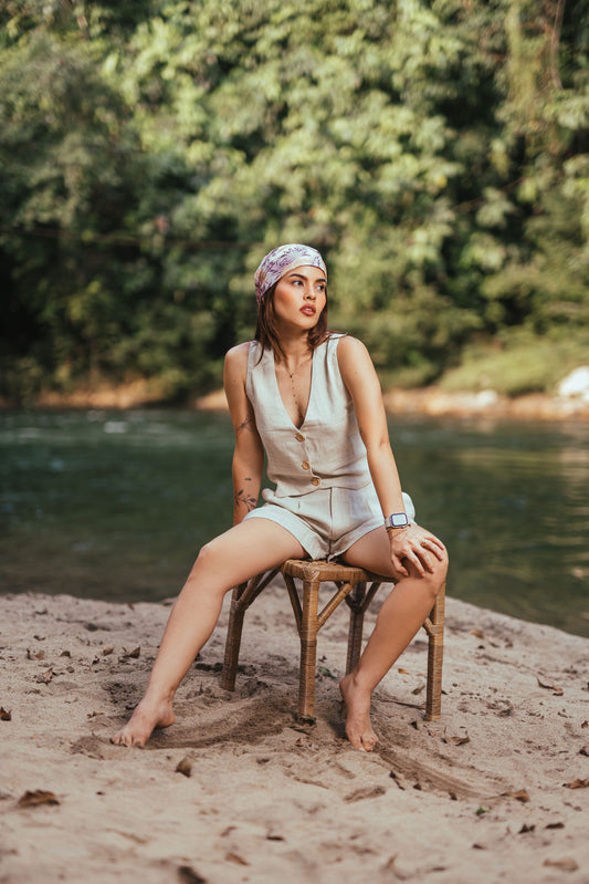 Short Clásico Lino Arena