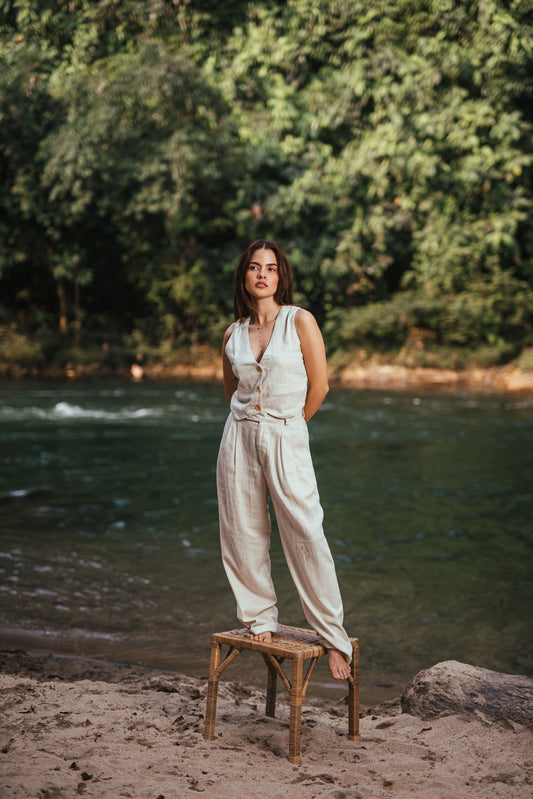 Pantalón Clásico Arena