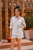 Camisa Clásica Baby Blue