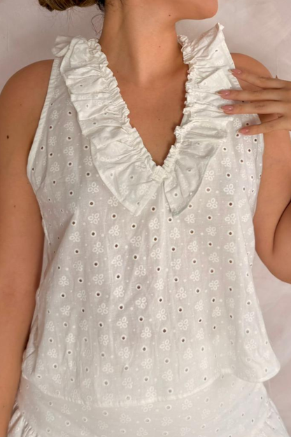 Top Albor Blanco