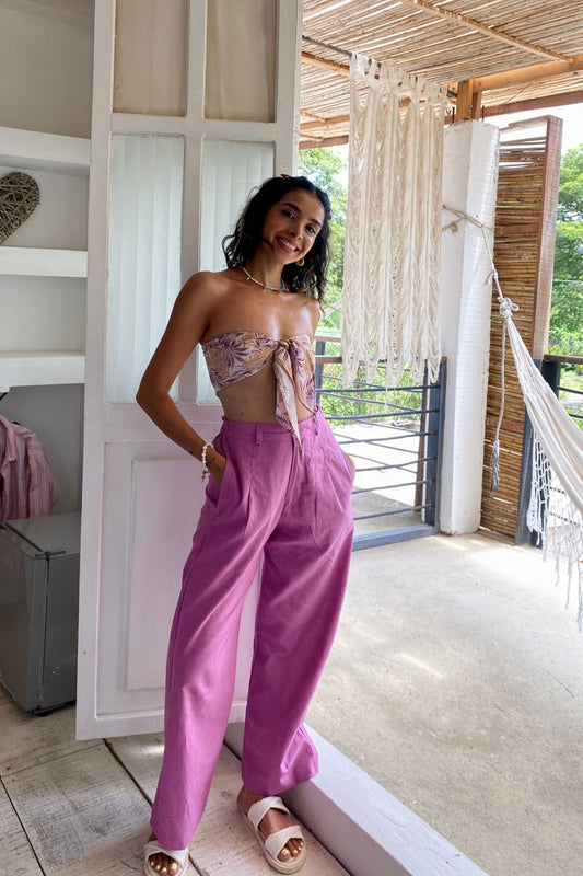 Pantalón Mora en Leche