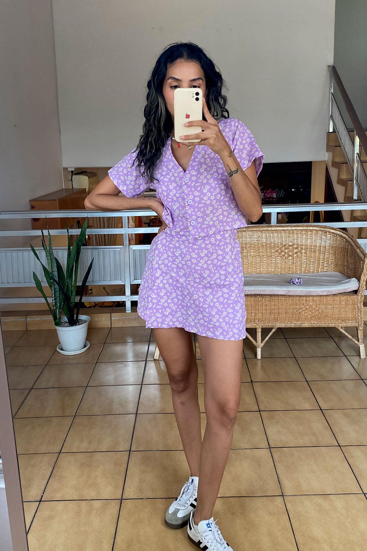 Falda Short Margarita