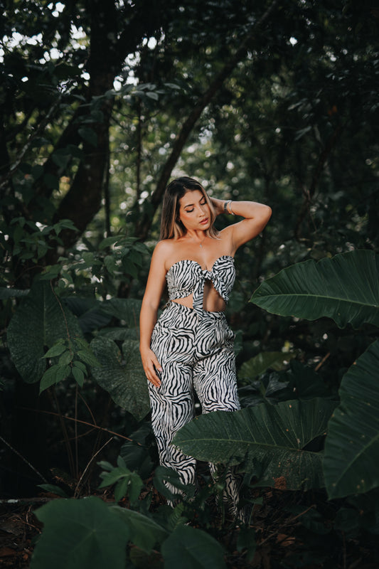 Crop Top Cebra
