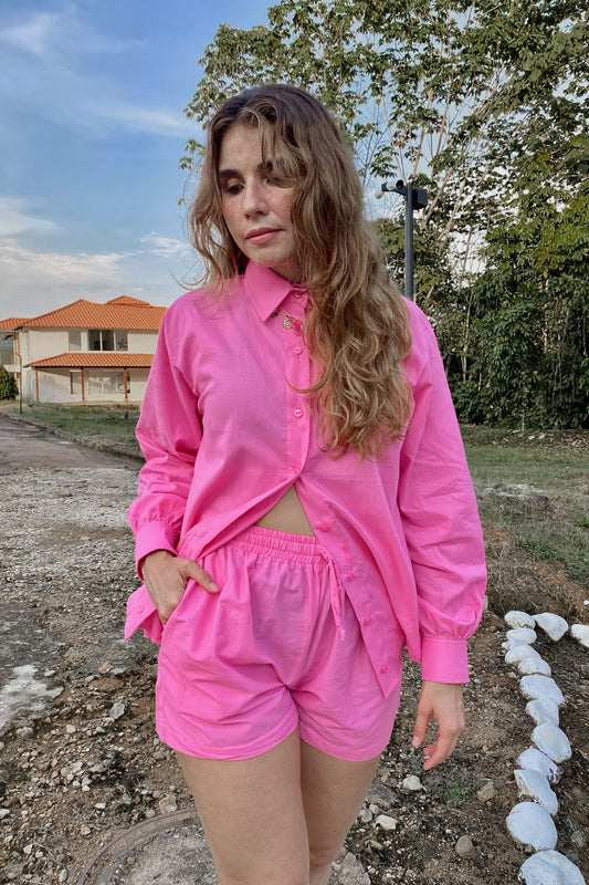 Short Varenna rosa