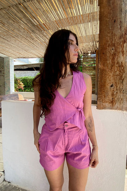 Short Mora en Leche