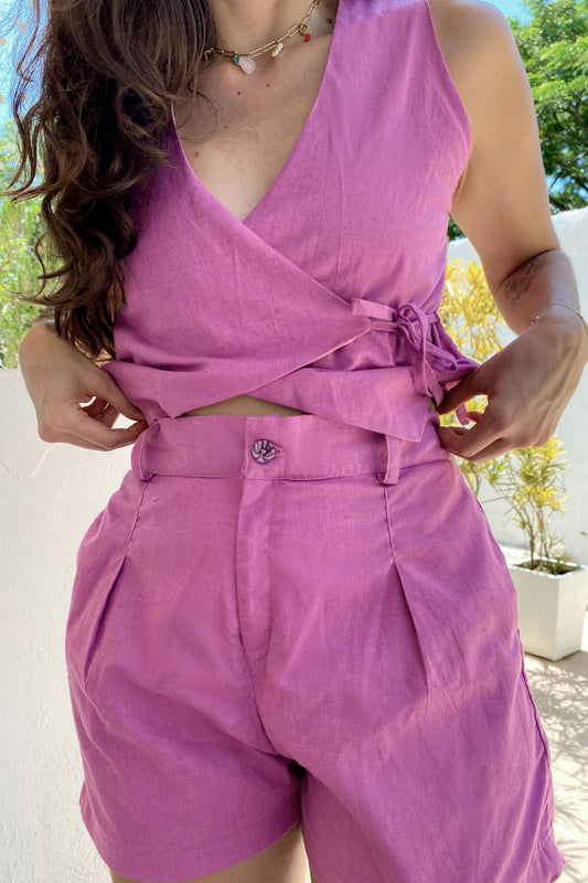 Short Mora en Leche